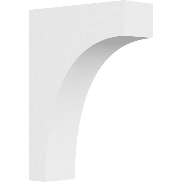 Ekena Millwork Standard Stockport Architectural Grade PVC Corbel, 3"W x 10"D x 14"H CORP03X10X14STO - main
